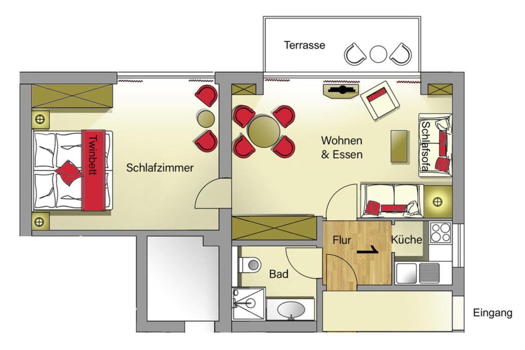 Am Brook 16 Whg 1 Apartment Dahme  Exterior photo